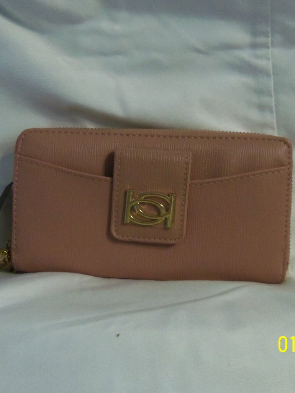 NWT Bebe Lupe Zip-Around Wallet | Dusty Rose MSRP $49.95